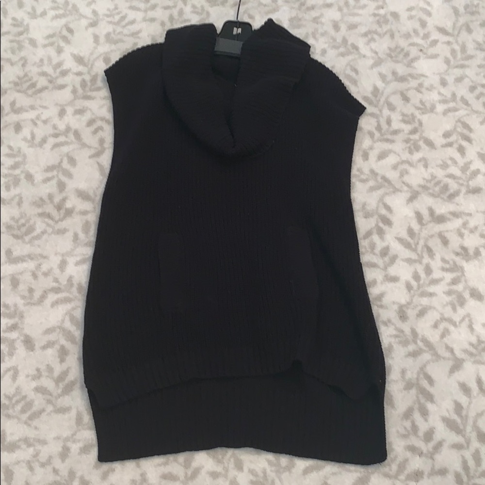 black turtle neck sweater